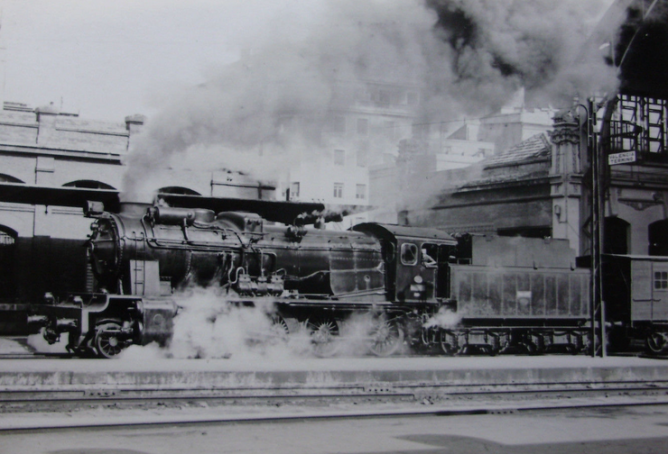 Estación de Valencia, años 1960. fondo JPT