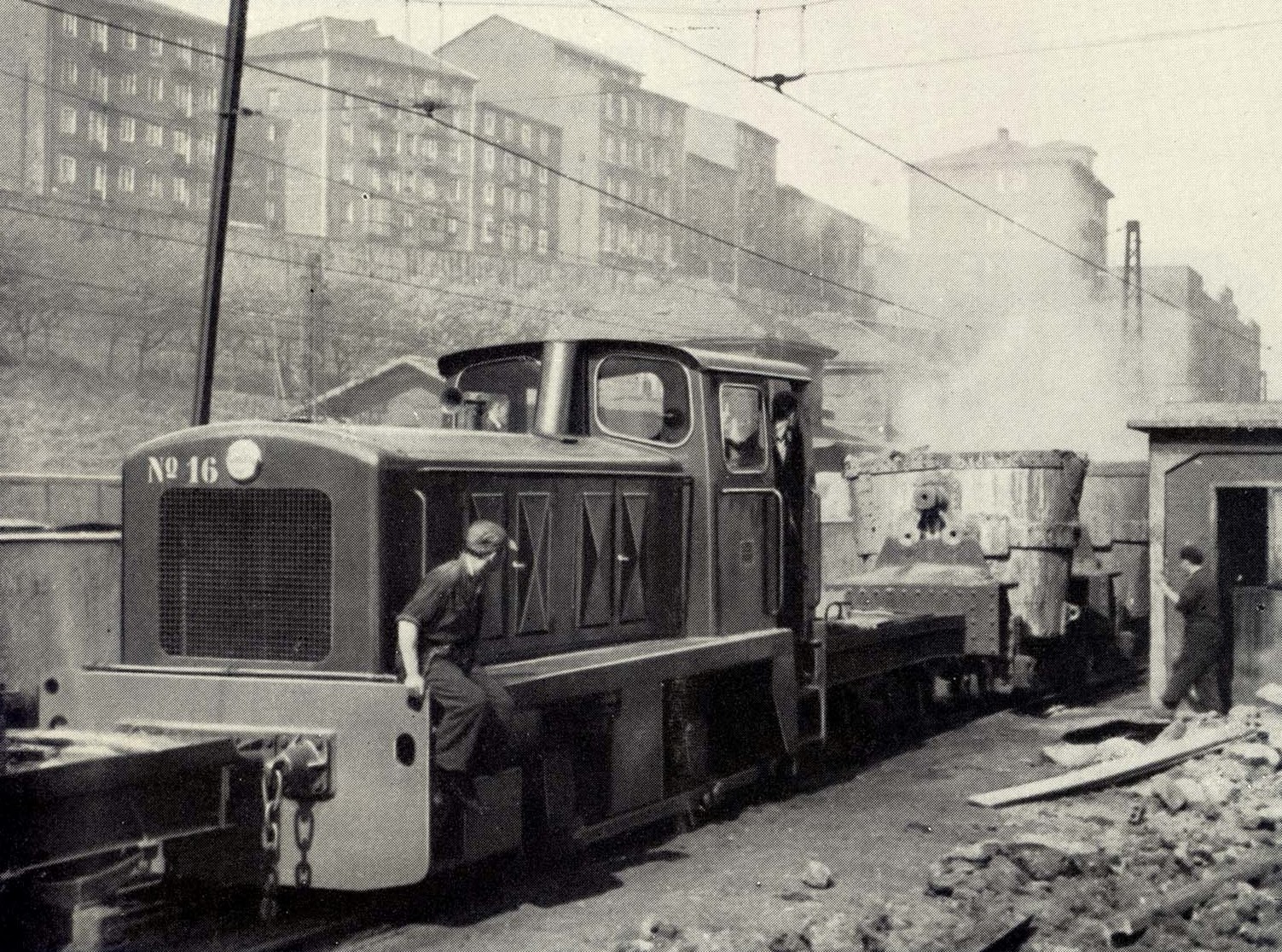 Locomotora Diesel Orensteon & Koppel , fondo Euskotren MVF