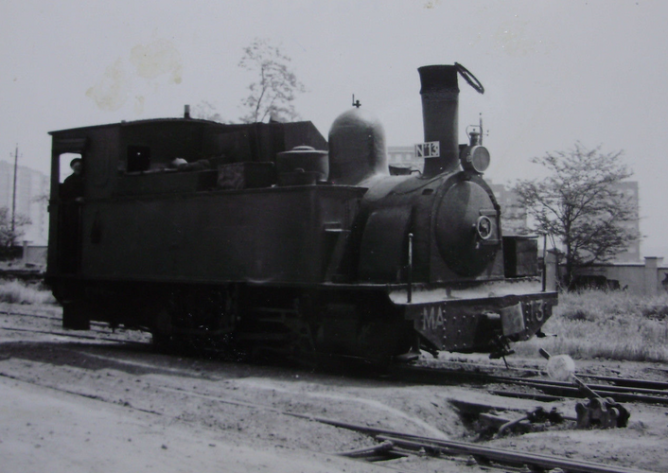 Madrid a Aragón , locomotora nº 13, año 1960, fotografo desconocido