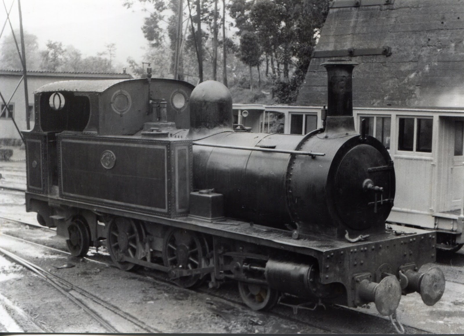 Ferrocarril de la Orconera, instalaciones de Cantabria , locomotora nº 3 - 121T Olaizola