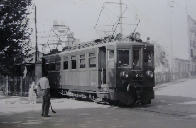 Palma a Soller, unidad AAB 4 , el 17 de octubre de 1957, foto AWC