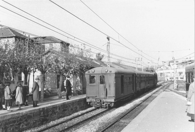 Suburbanos de Bilbao, Línea de Bilbao a Plentzia , foto Juan Bautista Cabrera