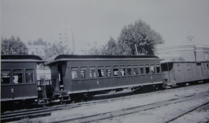 Suburbanos de Málaga, coche de 2ª clase, año 1963, autor de la fotografía desconocido