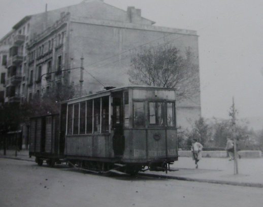 Tranvia de Irun a Fuenterrabia, fotografo desconocido