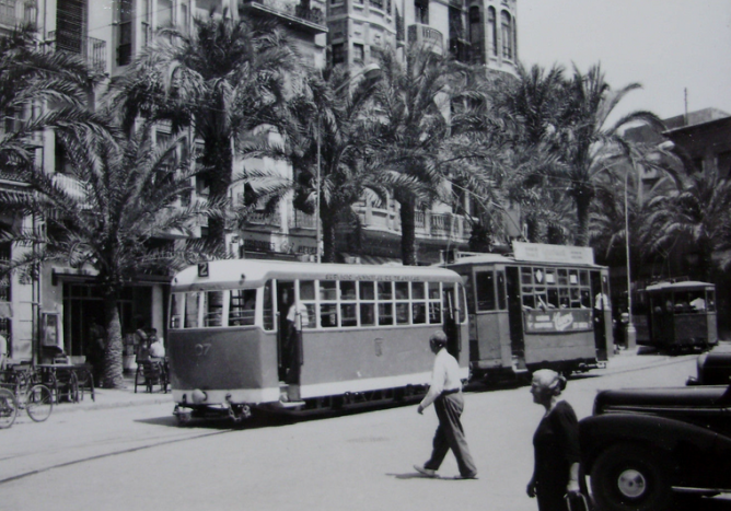 Tranvias de Alicante , linea 2, foto G. Masino