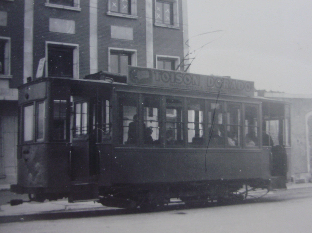 Tranvias de Oviedo , unidad tractora , c. 1950, fotografo desconocido