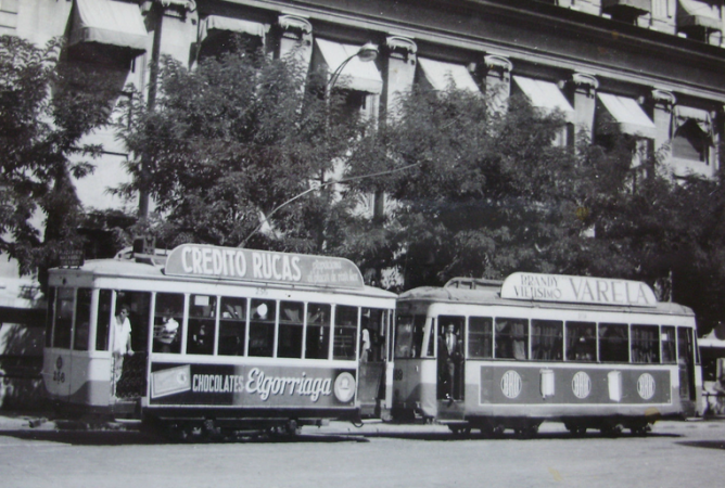 Tranvias de Sevilla , c. 1950, fotografo desconocido