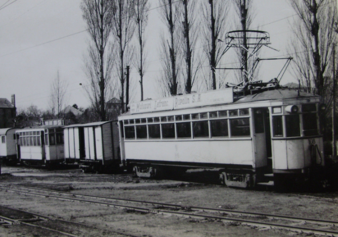 Tranvias de Vigo, nº 108, interurbano , año 1958, fotografo desconocido