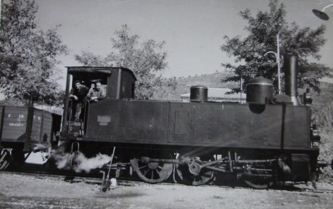 Villena a Alcoy y Yecla, locomotora nº 3, año 1959