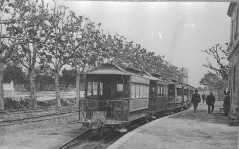 Reus á Salou , año 1960, Estación de Salou, Archivo Cuyas, Fondo ICC 