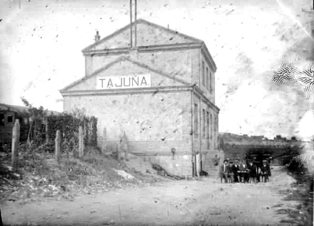 Estación de Tajuña , Fondo : A. Zubizarreta