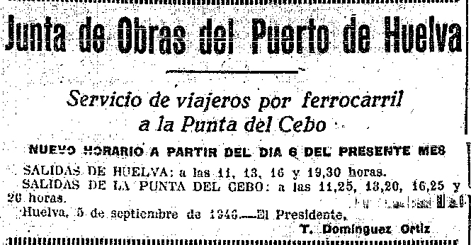 HORARIO TRENES A LA PUNTA DEL CEBO [JOP]