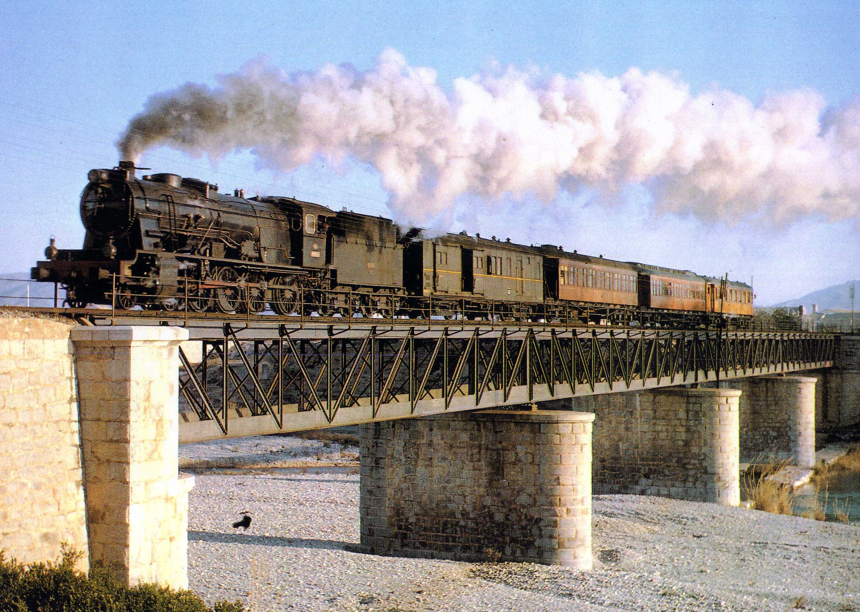 ALMAZORA - 2-1965 Omnibus Tortosa-Valencia Locom 240 F ex MZA FOTO Marc Dahelströn