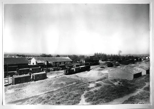 Alcañiz vista-general, archivo Museu del Ferrocarril de Catalunya