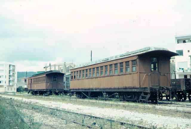 Alcoy Gandia- Coches a Bogies, sept 1967, foto Allan M. Barnes