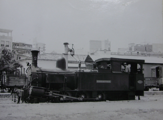 Alcoy-Gandia, locomotora nº 2 VILLALONGA, foto , Major EAS Cotton