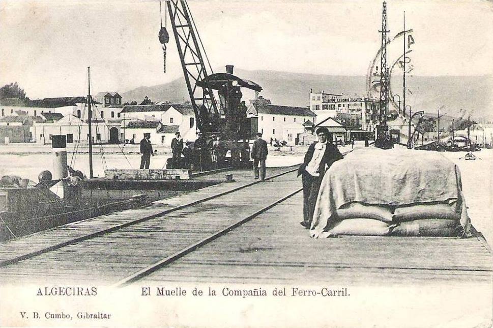 Estacion de Algeciras, foto autor desconocido