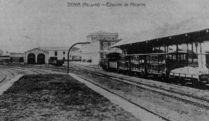 Alicante a Denia, fotogarfo desconocido, fondo Juan Peris Torner