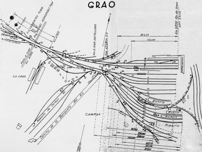 Apartedo industrial del final de linea en el Grao de Valecia, archivo Vicente Ferrer