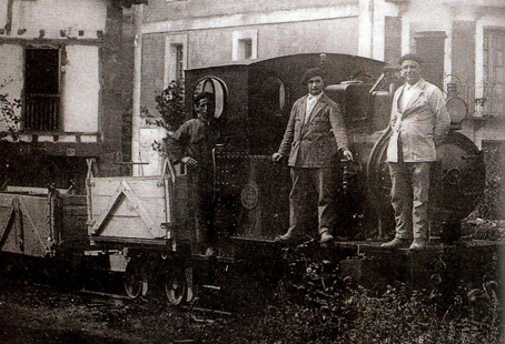 Ferrocarril Minero de Artikutza, foto cedida por Pedro María Pérez 