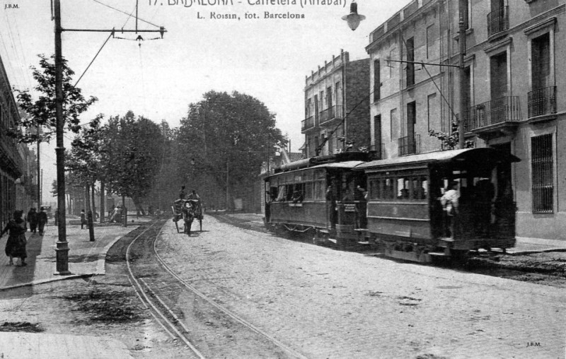 Tranvia de Barcelona a Badalona, 