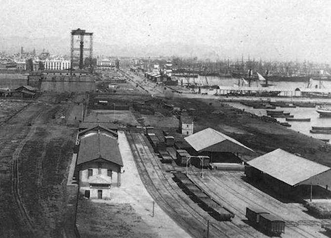 Barcelona Morrot , año 1887 , fotografo desconocido