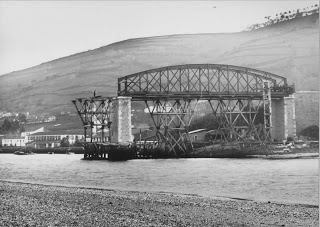 Betanzos a Ferrol ,Puente de Puentedeume, fondo APG