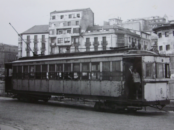 Bilbao a Durango , unidad nº 6 , año 1960, fondo J. Aranguren