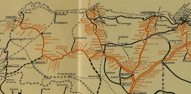 Caminos de Hierro del Norte de España , Plano 1