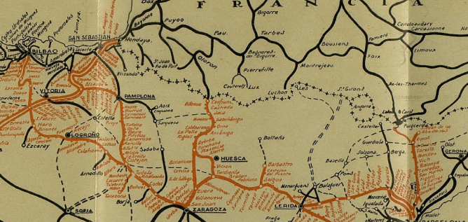 Caminos de Hierro del Norte de España , Plano 2