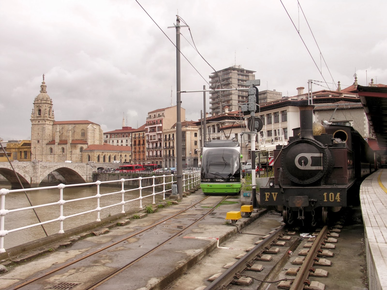 Celebracion del centenario de la estación de Atxuri, foto Juan José Olaizola