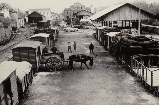 Central Catalá, Linea de Igualada a Martorell , año 1924, fotografo desconocido