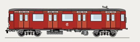 Cocha Salamanca y Bulevares. Linea 4, dibujo M.A. Delgado