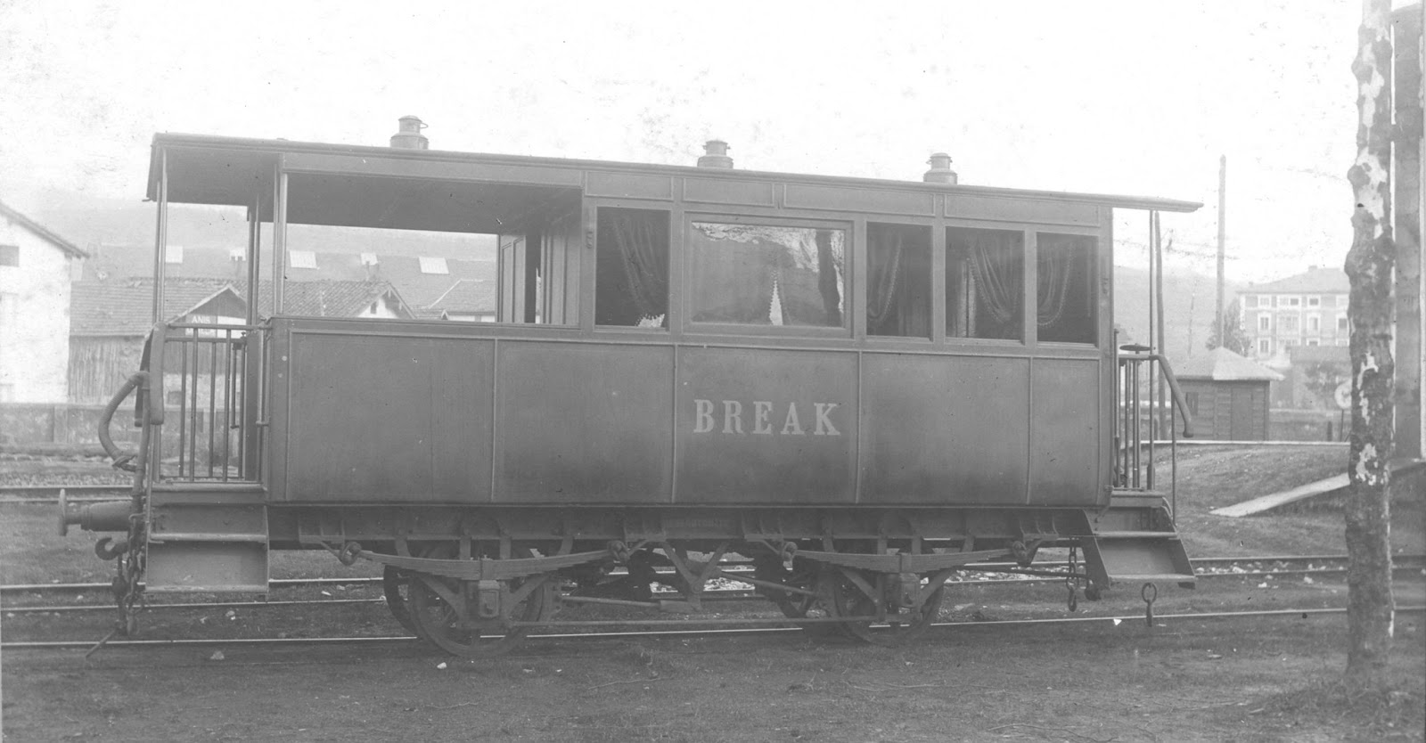 Coche Break del Central de Vizcaya, Fodo : J.J. Olaizola