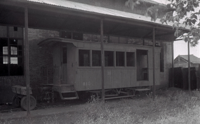 Coche de 3º Clase de la compañia de Minas de la Caridad de Aznalcollar