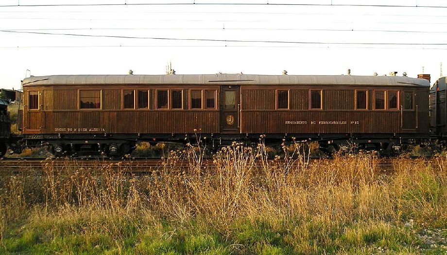 Coche salon del Regimiento de Ferrocarriles nº 13