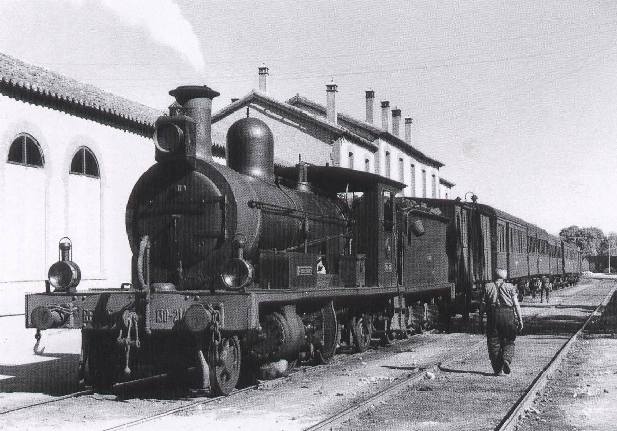 Correo de Alicante a Granada en Baza 23 mayo 62, foto L.G. Marshall