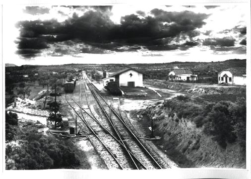 Cretas, Fotografo Francisco Rivera, Fondo Museo dewl Ferrocarril de Catalunya