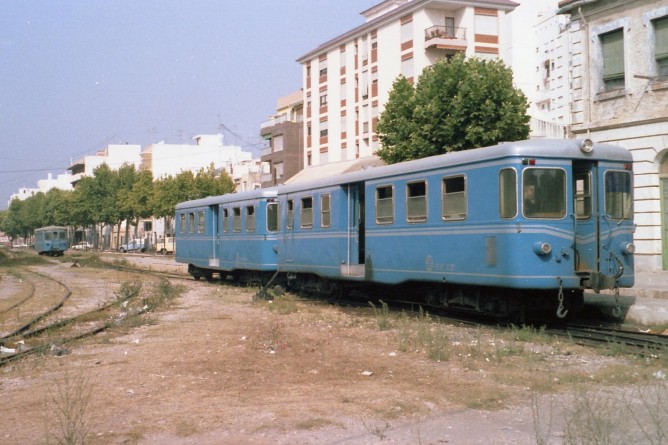 Denia, cabecera de la linea de Alicante a Denia