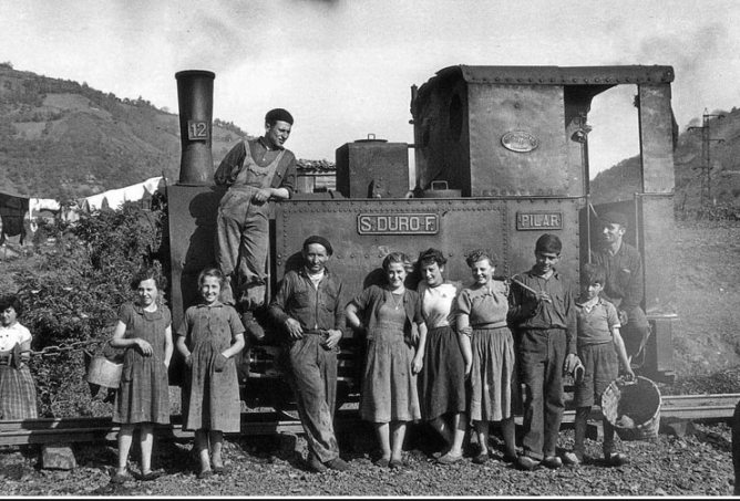 Duro Felguera, locomotora nº 2 PILAR, Archivo Historico Minero