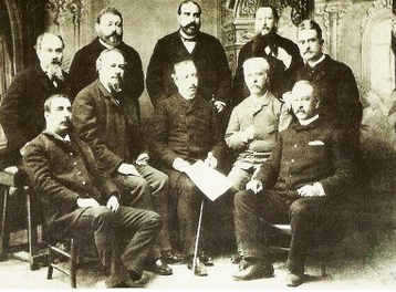 El 10.01.1883, se constituye la sociedad Los 10 amigos. archivo A.V.