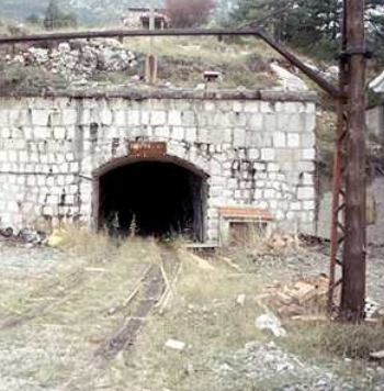 Entrada a la Mina de Vallcebre, foto Albert Martinez