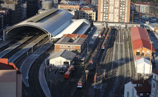 Estacion de Abando,. archivo Mikel Iturralde