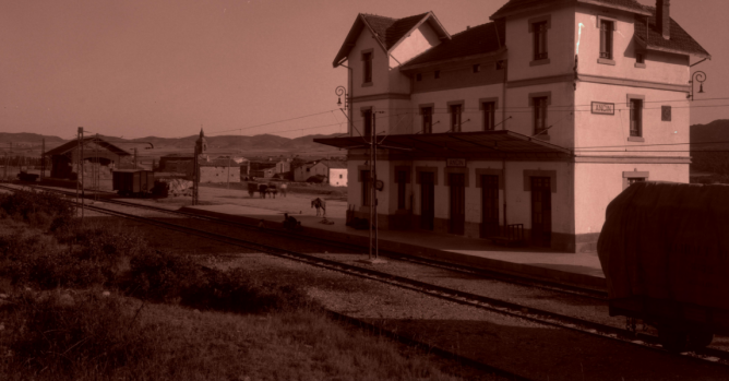 Estacion de Ancin el 1 de septiembre de 1931 (1)