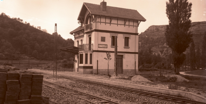Estacion de Atauri (3) año 1928