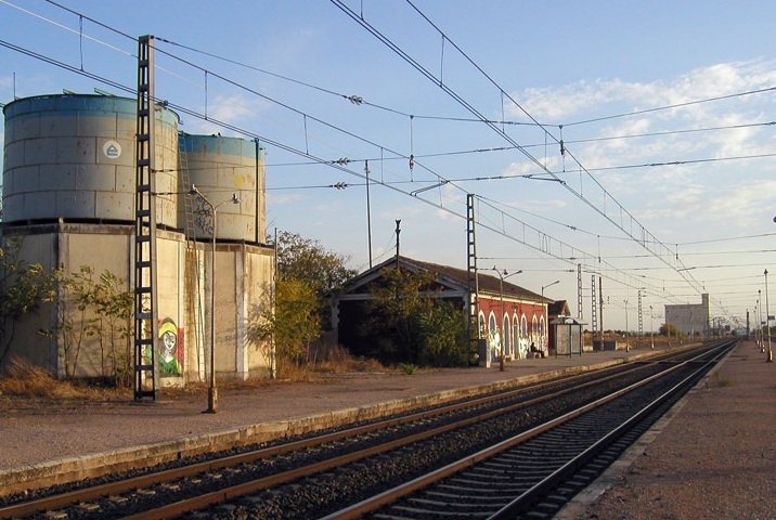 Estacion de Cinco Casas , foto Jose Luis Pinilla Trujillo, fondo FCMAF