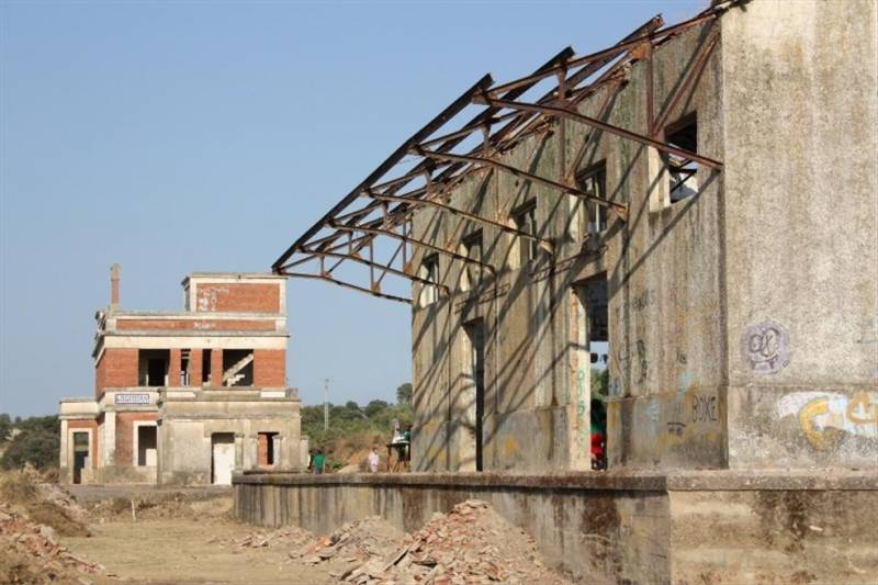 Estacion de Logrosan , año 2014