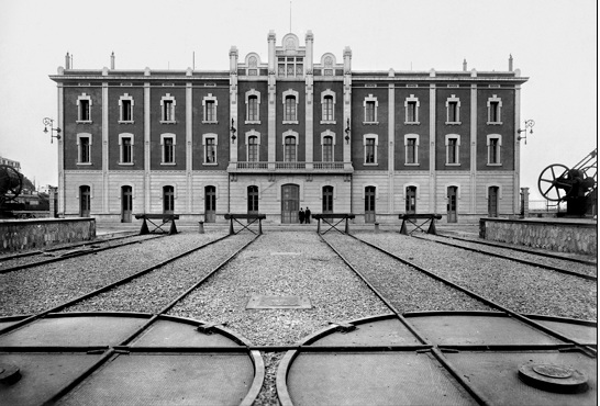 Estacion de Morrot , Edificio principal , Fondo MZA, M del Fc de V y la Geltrú