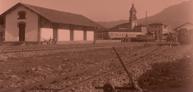 Estacion de Oñate (1) 1923