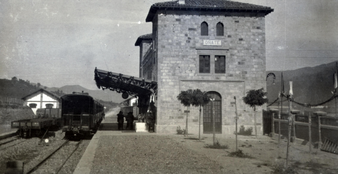 Estacion de Oñate, nov 1938